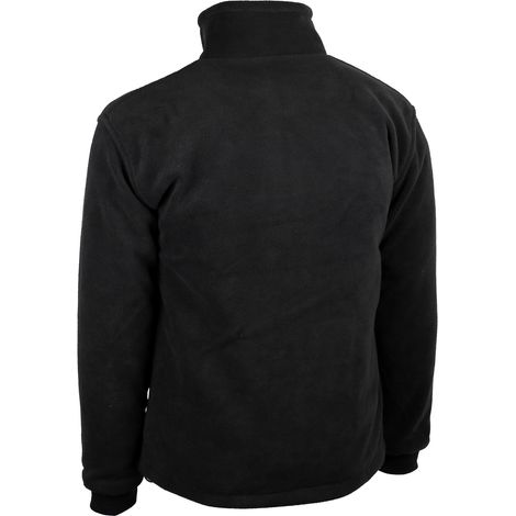 Veste polaire doublée 330-350 g/m² - SINGER - POLNOIR   L