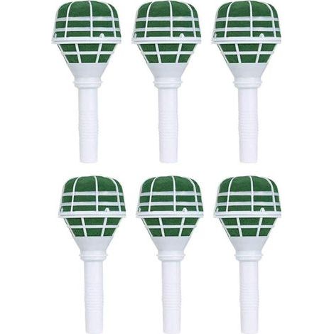 Support de Bouquet de mariée Porte décoration, 6 pcs Mousse pour poignée de mariée Mariage Décorer Décoration Florale pour Mariage, Porte-Bouquet de Mariage Lot de Vert- (1/4)