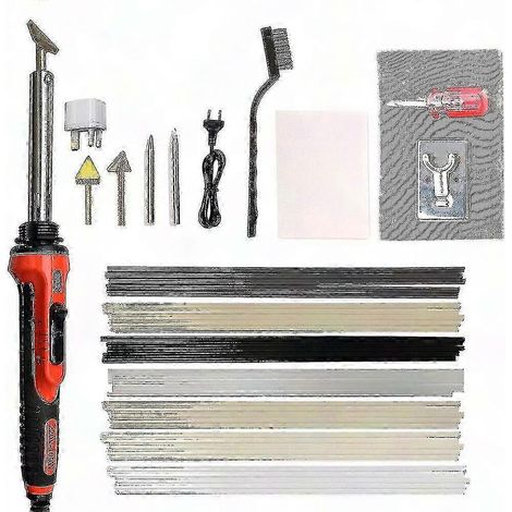 Kit de Soudure Plastique 100W Fer à Souder pour Réparation Pare-chocs Voiture et Tableau de Bord Outil Yvan (1/5)