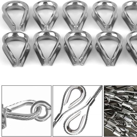 Ship crane wire rope/cable connector heart-shaped salient 8-piece guardrail rigging accessory sturdy and durable load-bearing (1/5)