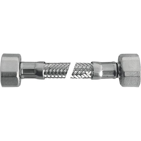 SCELTO DA DESIVERO Flessibile inox f 3/8" x f 1/2" l. 200 codice prod: DSV04678 (1/2)