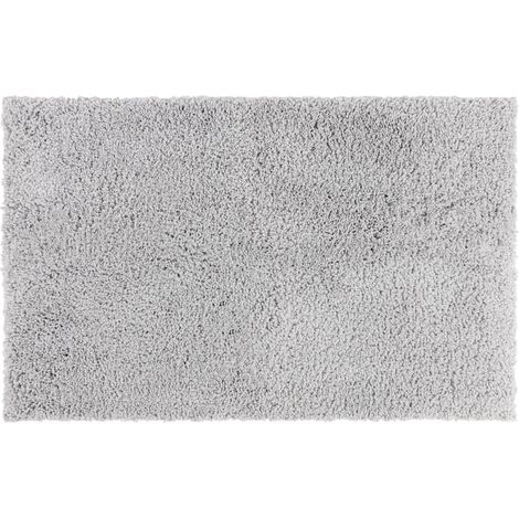 Badematte Sky Soft Silbergrau 60 x 100 cm