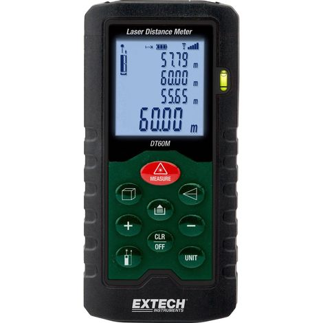 Extech DT60M Télémètre Laser Vert 60 m Précis (1/5)