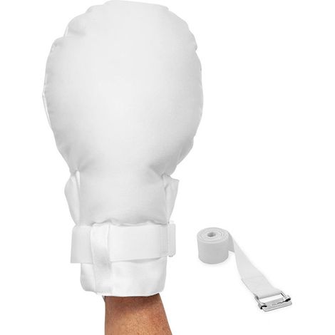 Gants de contention anti-griffures pour personnes âgées, gants de contention pour toutes les mains destinés aux personnes âgées et aux interventions médicales - Gants de contention de protection auxil