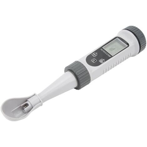 Digitales Salzgehaltmessgerät, Pool-Salztester, hochpräzises Wasserqualitätsmessgerät mit großem Temperaturbereich und großem LCD-Bildschirm für Schwimmbäder und Aquarien (EC Temp S) (1/5)