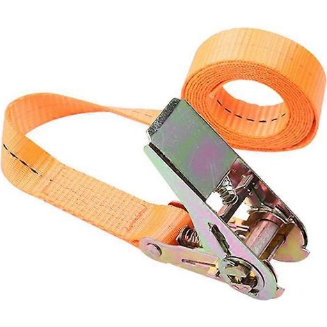 Sangle de fixation rétractable à cliquet pour bagages, kayaks, camions et chargements