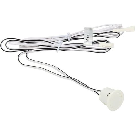 Interruttore LED Dimmer Touch Da Incasso 12V 24V 4A Con Cavo DC JACK 5.5x2.1mm Controllo Regolazione dell'Illuminazione con Funzione di Memoria Bianco