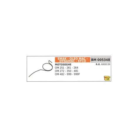 Ressort de démarrage compatible avec la tronçonneuse EMAK OM 251 - 261 - 264 6000139
