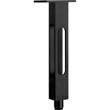Pieds de meubles réglables 20/25/30 cm, pieds de support faciles à installer et à remplacer, adaptés aux tables, lits, armoires, canapés, noir 20 cm. (1/5)