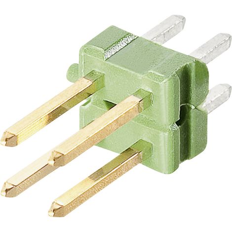 TE Connectivity Stiftleiste (Standard) Anzahl Reihen: 2 Polzahl je Reihe: 3 825440-3 1 St.