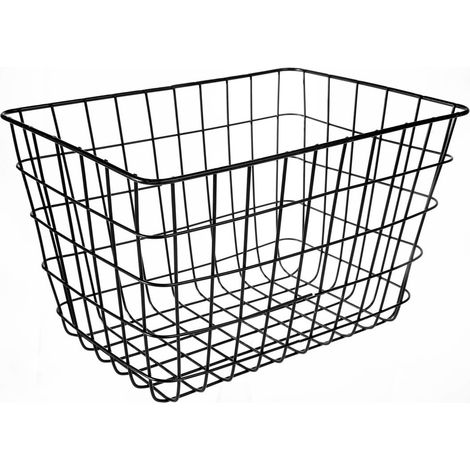 CALICOSY - Panier filaire noir moyen modèle - H23 cm (1/5)