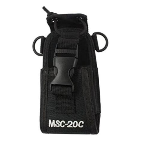 MSC-20C Étui multifonction réglable compatible avec Kenwood Yaesu Motorola Baofeng UV5R UV82 TYT UV5RA HYT 888S Talkie Walkie Holster