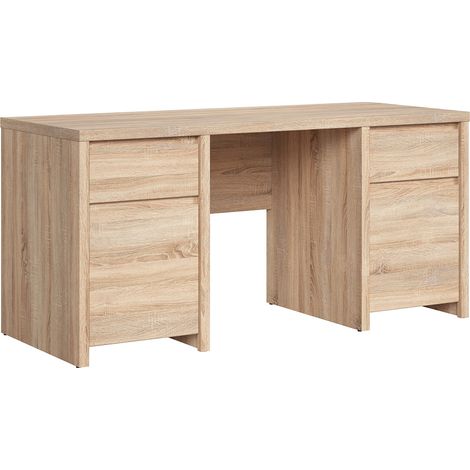 Escritorio 2 puertas 2 cajones Soren Madera (1/3)