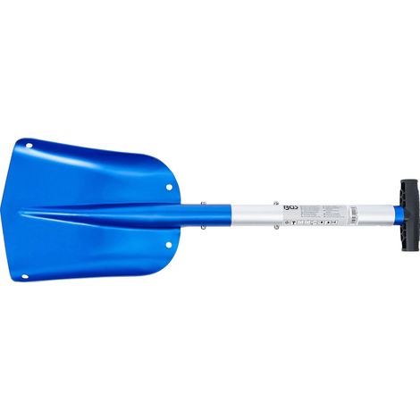 Pala da neve in alluminio BGS con manico a sgancio rapido innestabile - 2139 (1/5)