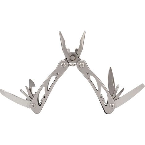 Pince multifonction 11-en-1 en acier inoxydable professionnel pliable 15 cm pour camping extérieur (1/5)