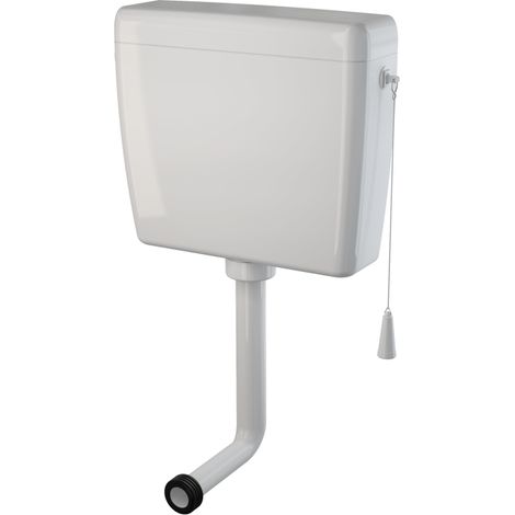 UNI Start-Stop Universal-Toilettenspülkasten, weiß (1/2)