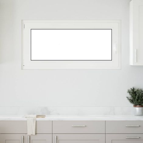 Kellerfenster RISOR Anthrazit 120 x 60 cm PVC und Glas