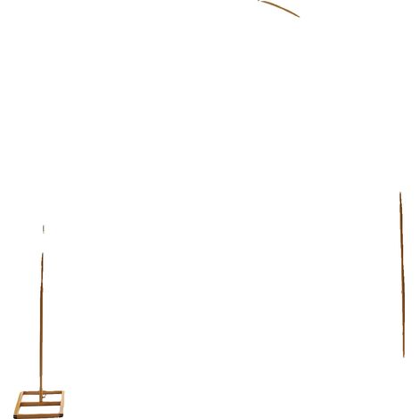 Soporte para lienzo, construcción de hierro duradera, opciones de decoración versátiles, dorado, M (1/2)
