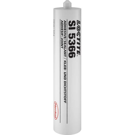 LOCTITE SI 5366 310ml clair silicone acétoxy collage et étanchéité industrielle - Loctite