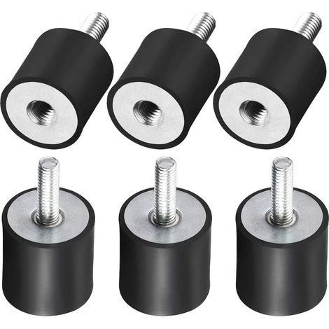 M8 Shock Absorbers, M8 Rubber Shock Absorbers, M8 Shock Absorbers, Anti-Vibration Dampers Silentbloc for Petrol Engines, Water Pumps, Boat Spools (1/5)