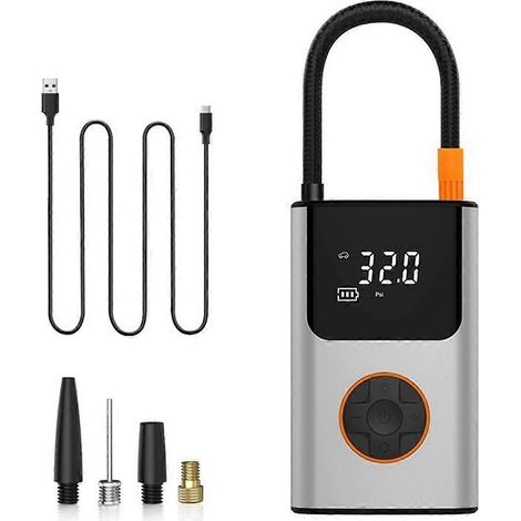 Gonfleur de pneus portable, compresseur d'air sans fil 150 PSI -- (1/5)