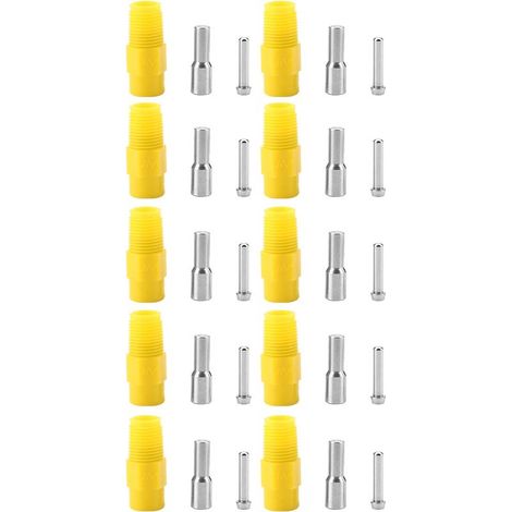 Distributeur d'eau automatique pour poulets (10 pièces) avec tétine en acier inoxydable (1/5)