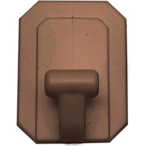 GANCIO ADESIVO GIGANTE PLASTICA 60X80 MM MARR Q.TA 25