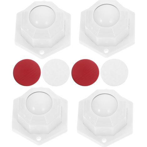Furniture Reduction Adhesive Capacity Rotating Casters Coffee Rubber (1/5)