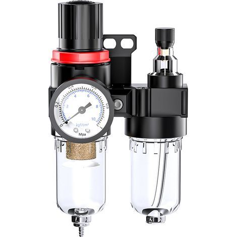1/4 "séparateur D'eau D'huile, 0.05 1MPa Séparateur D'eau D'air Comprimé, Compresseur de Déshumidificateur de Régulateur de Filtre à Air