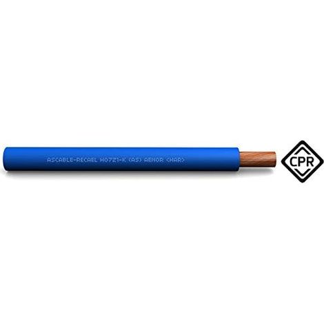 Cable libre halógenos H07Z1-K 1,5 mm2 negro - caja 200 m.