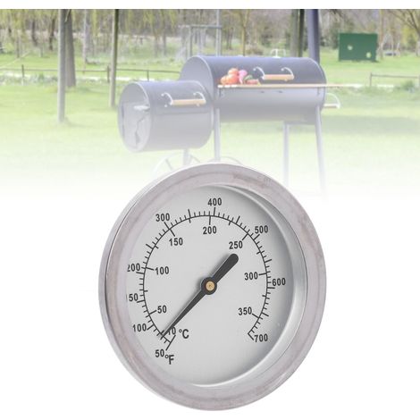 Ofenthermometer für Backofen und Grill mit großem 67-mm-Edelstahlzifferblatt – Messbereich 50–700 °F (1/5)