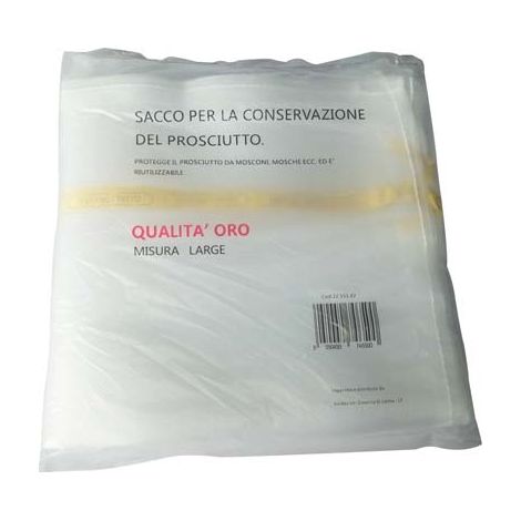 SACCO PROSCIUTTO DOMUS - XLARGE CM 68X98- 10 pezzi