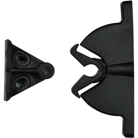 Fermaporta in PVC a Pinza Tipo Grande 50 Pezzi