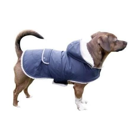 Manteau pour chien - KERBL - TEDDY - 55 cm - Bleu - Imperméable et coupe-vent (1/5)