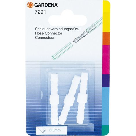 Tubo de empalme 6 mm-Tubo, 3 unidades.