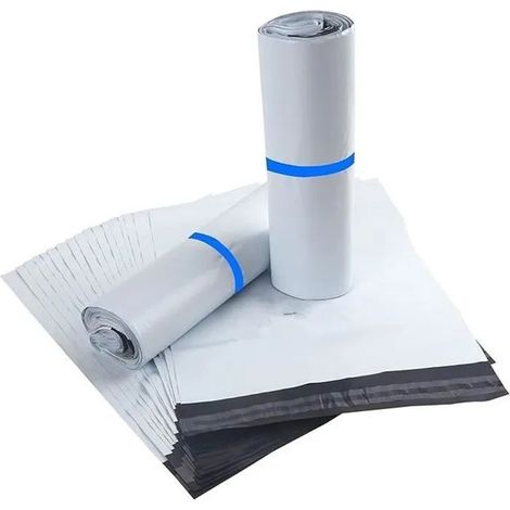 Lot de 100 Sacs d'expédition, plastique résistant, fermeture autocollante, 30x42 cm, pour e-commerce (1/5)