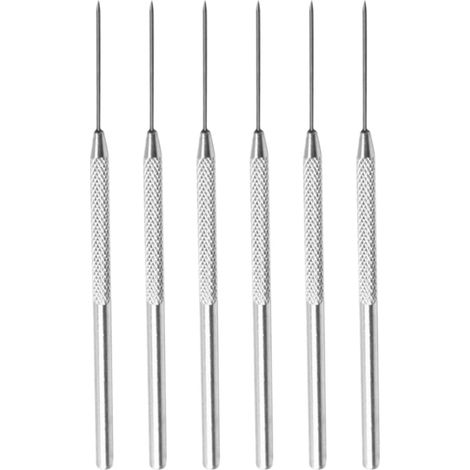 6 Pièces Aiguilles à Poinçonner pour Argile, Outil Artisanal (1/5)