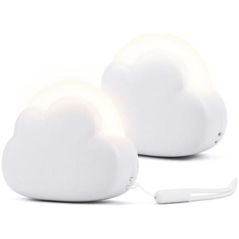 Veilleuse - Lampe de chevet - Lampe de nuit portable - Lampe LED - Batterie 1200 mAh - 2 modes d'éclairage - Sans UV - Charge rapide (1/5)