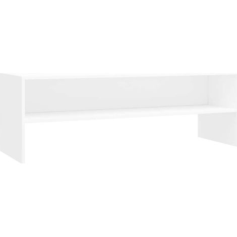 vidaXL TV Cabinet White 120x40x40 cm Engineered Wood