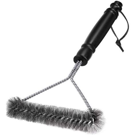 Grill Cleaning Brush - Stainless steel bristles for quick and effective cleaning of all grill grates (30 cm) (1/4)