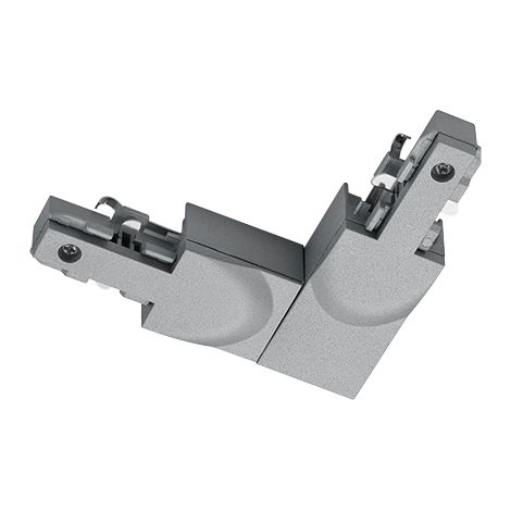 Raccordo Angolare a L Destro Bifase per Binario Alluminio Duoline GD Trio (1/2)