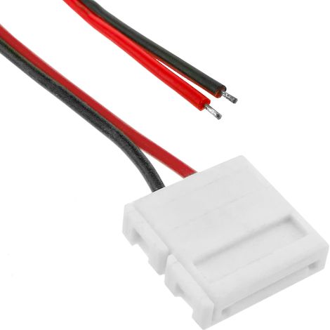 BeMatik - Connecteur de câble pour pression avec bande LED monochrome 12mm (1/3)