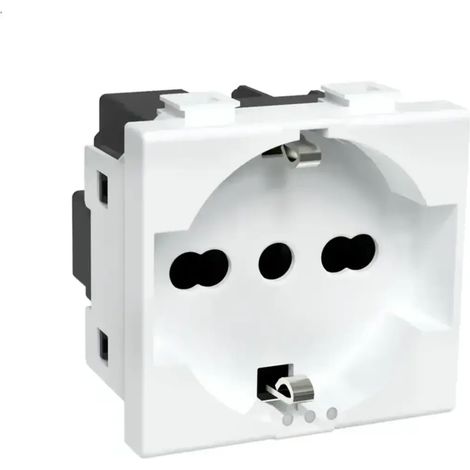 compatibile matix bianco presa schuko 10-16A (1/3)