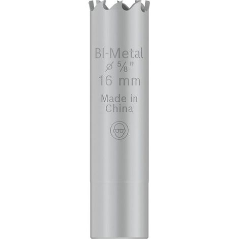 Sierra de corona Bosch PRO Multi material plata 16 mm 44 mm