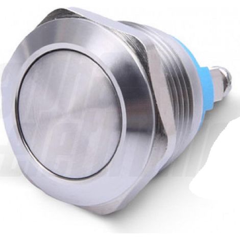 Alpha elettronica pulsante antivandalo 1pon/-/off vite acciaio piano 330-051 (1/3)