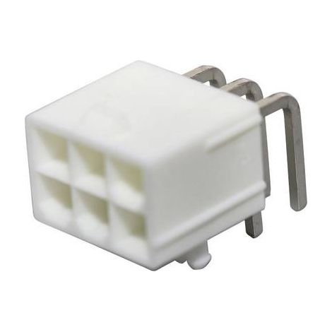 Molex Barrette femelle encastrable (standard) Nbr total de pôles 6 Pas: 4.2 mm 39300060 1 pc(s) Bag W161762 (1/2)