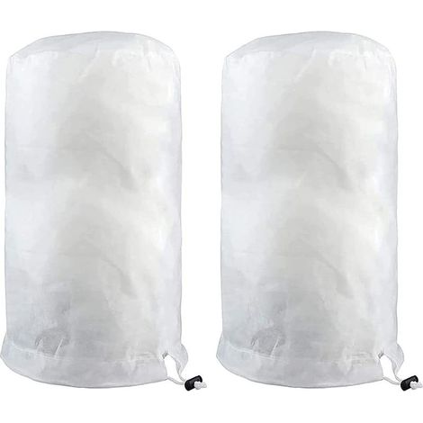 Set of 2 voiles d'hivernage 140 x 200 cm Fabric non woven 60 g Protection against the gel and the airflow Reusable for plants (1/5)