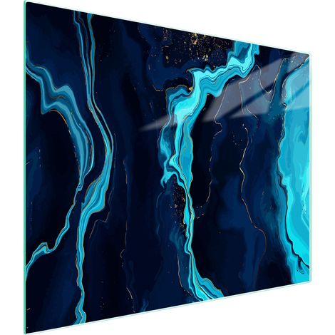 PLANCHE À DÉCOUPER EN VERRE 52x30 MARBRE (1/5)