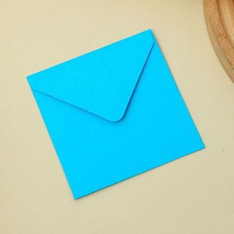 Packung mit 50 quadratischen, farbigen Briefumschlägen Schlichtes Design, vielseitig verwendbar Handgefertigte Umschläge für Grußkarten und Gesch (1/5)