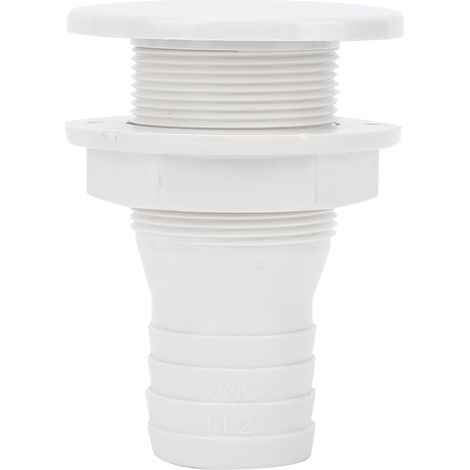 Corps de Bateau Léger et Résistant en Plastique ABS - Accessoire d'Évent de Vidange de Cale pour Yacht - 1-1/2 Pouce (1/5)